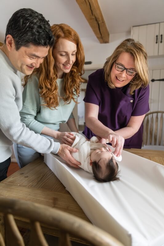 Postnatal support from an independent private midwife